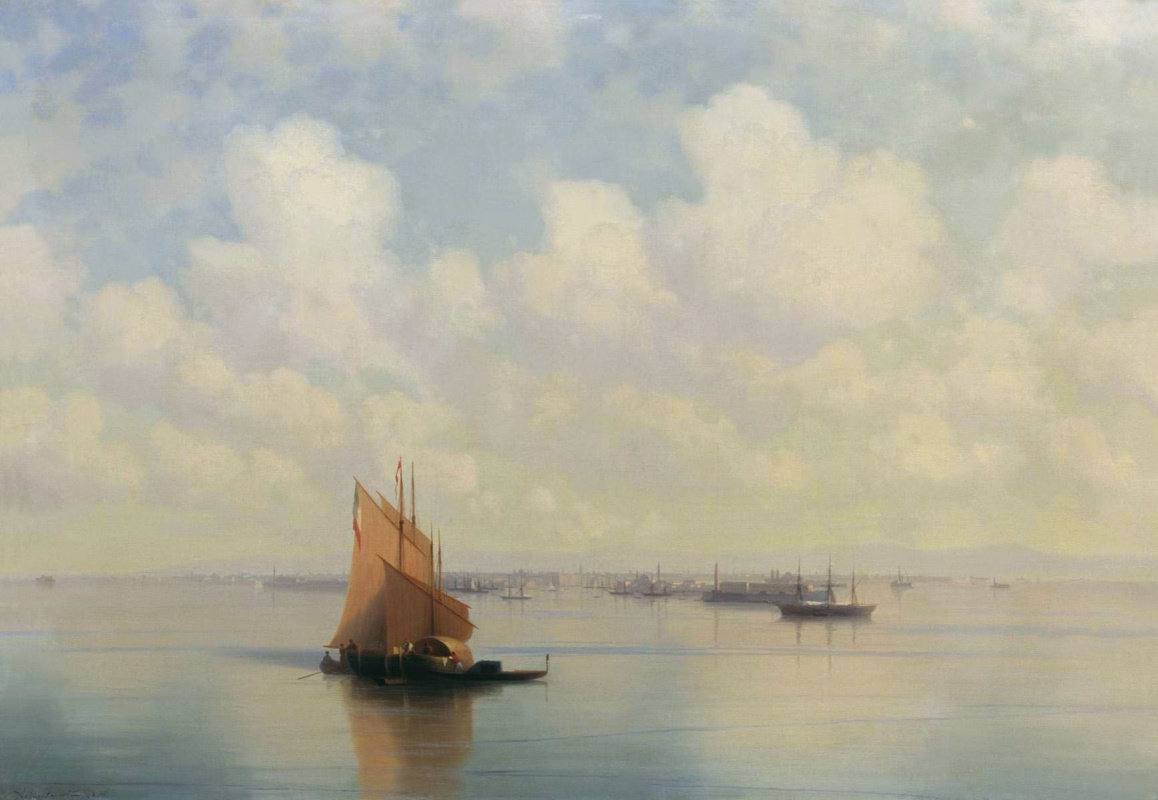 Айвазовский морской пейзаж 1871