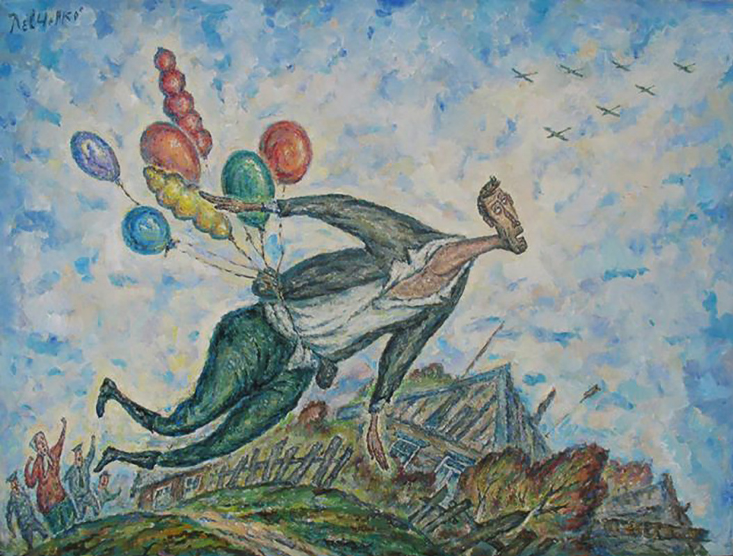 Alexander Grigorievich Levchenko. The Cranes Are Flying
