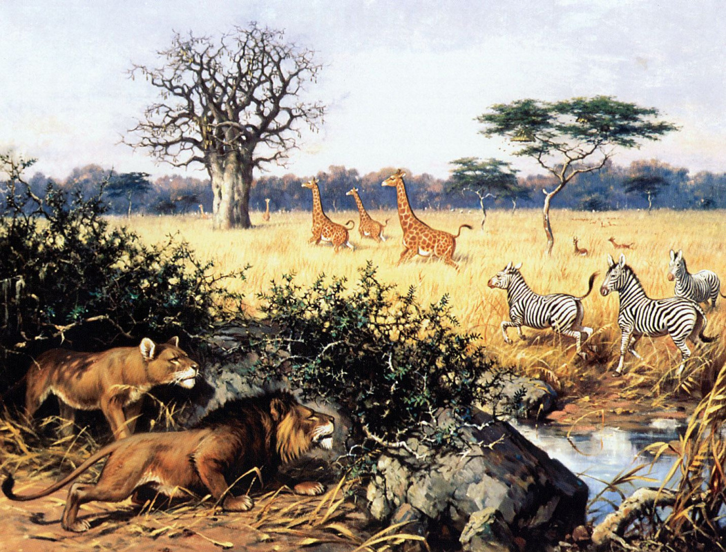 Палеоарт Саванна Африка
