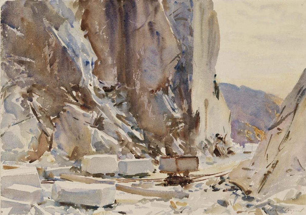 John Singer Sargent. Carrara. Quarry II