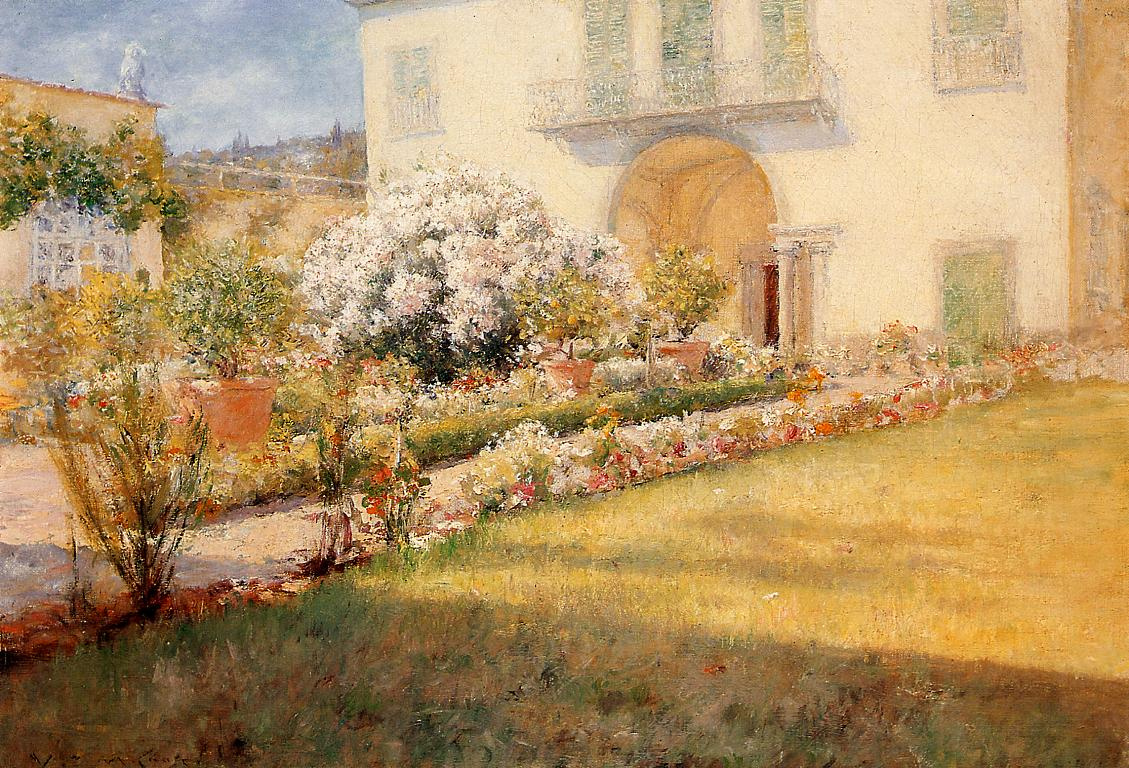 William Merritt Chase. The Florentine Villa