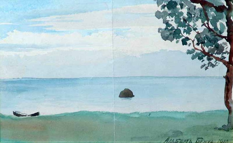Albert Nikolayevich Benois. Gulf of Finland shore