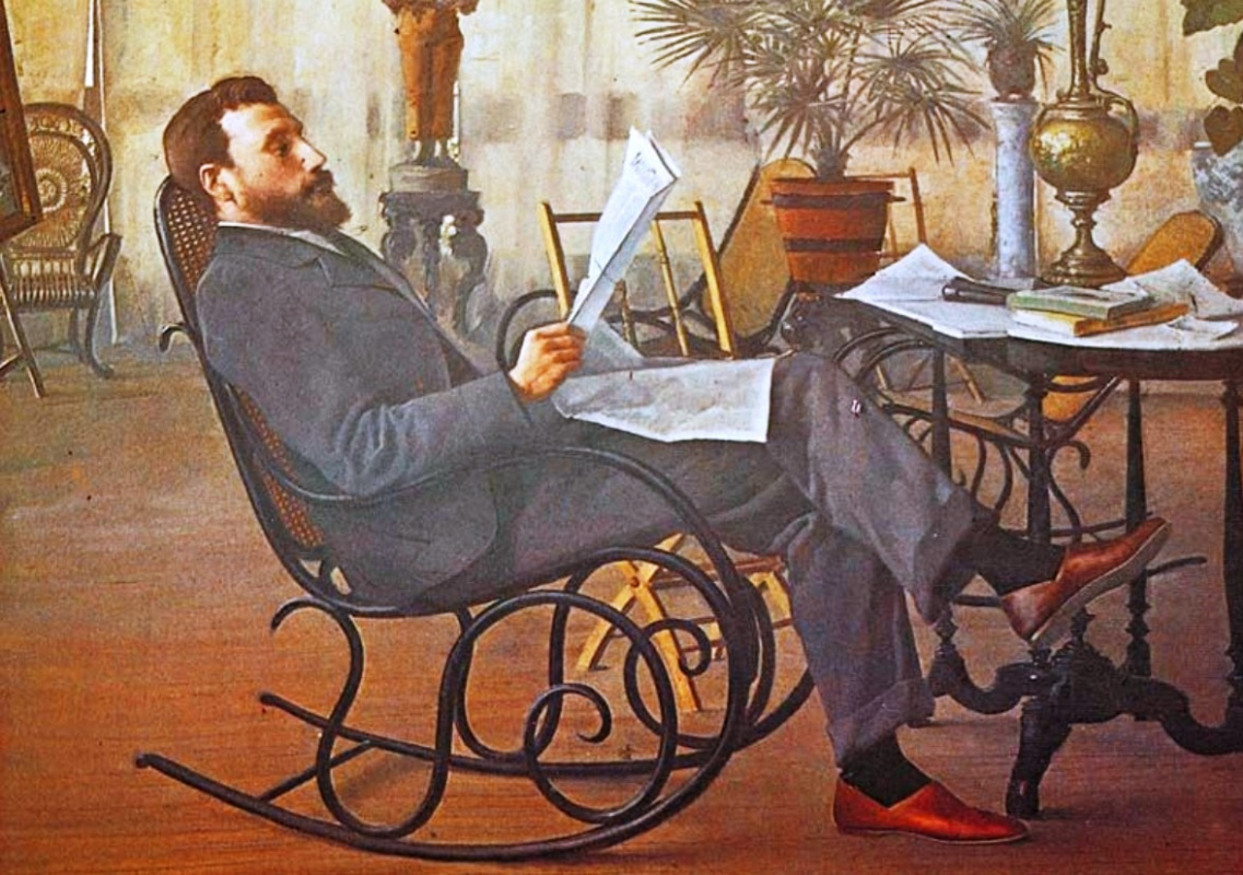 José María Fenollera and Ibañez. Portrait of Alfredo Brañas