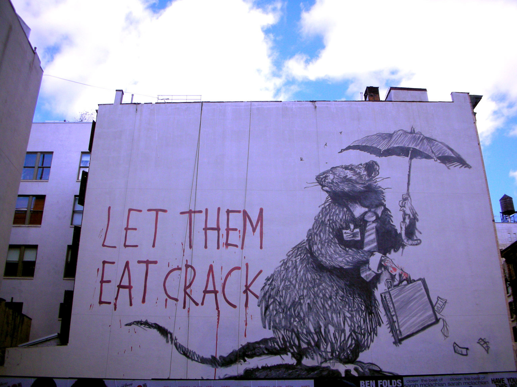 Let them eat crack, 2008 by Banksy: History, Analysis & Facts