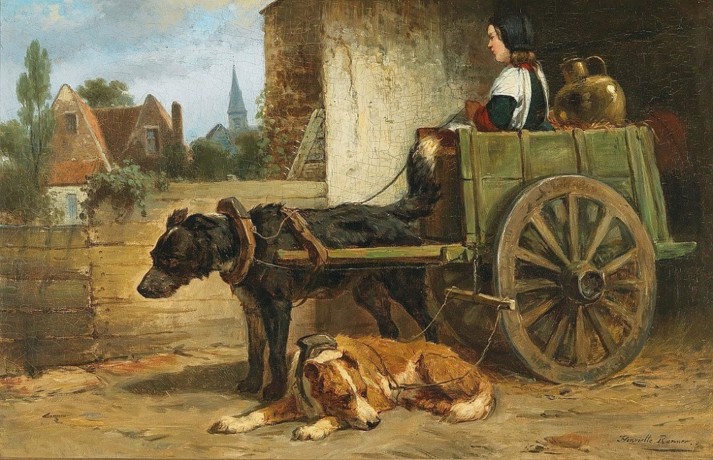 Генриетта Роннер-Книр (18211909). Small cart