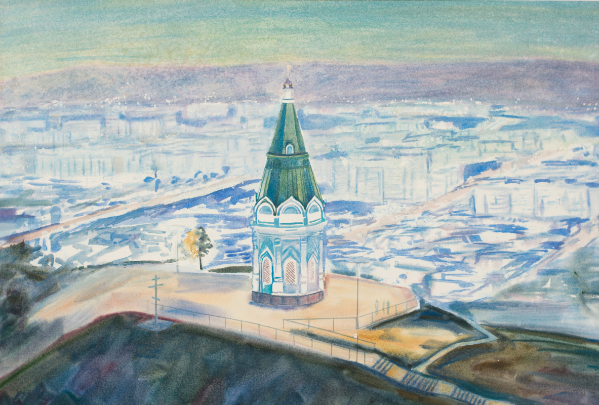 Как нарисовать часовня параскевы пятницы