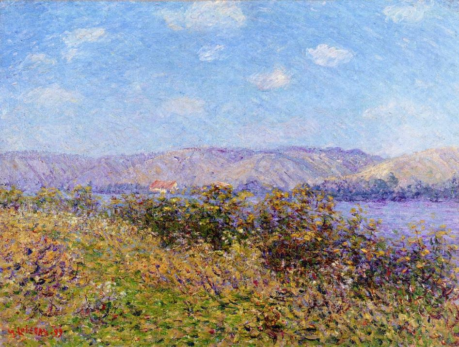 Gustave Loiseau. The banks of the Seine summer