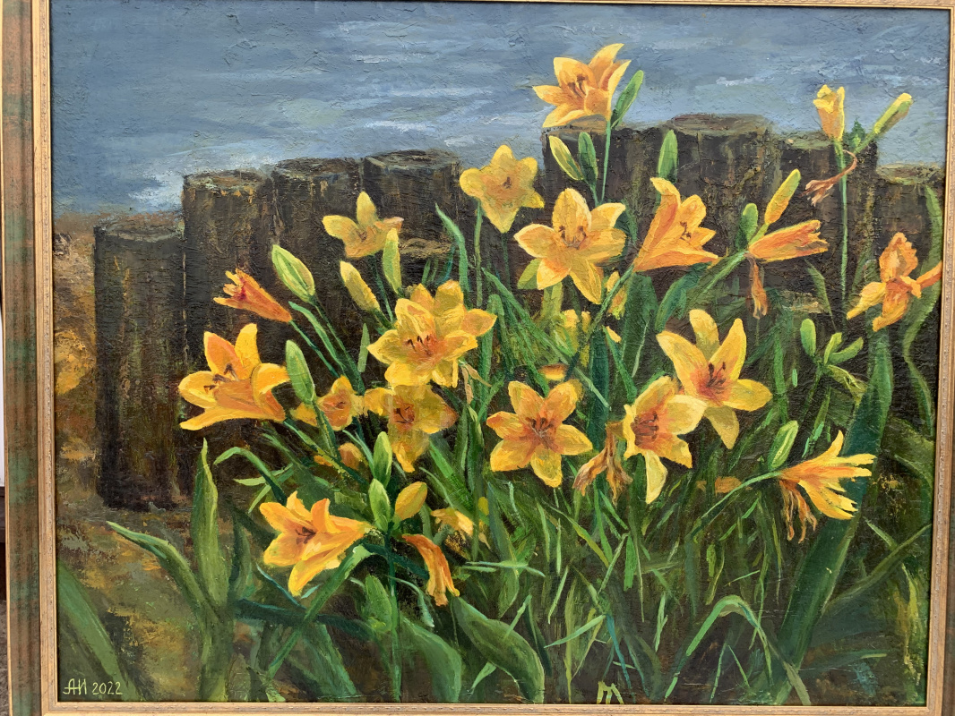 Yellow lilies