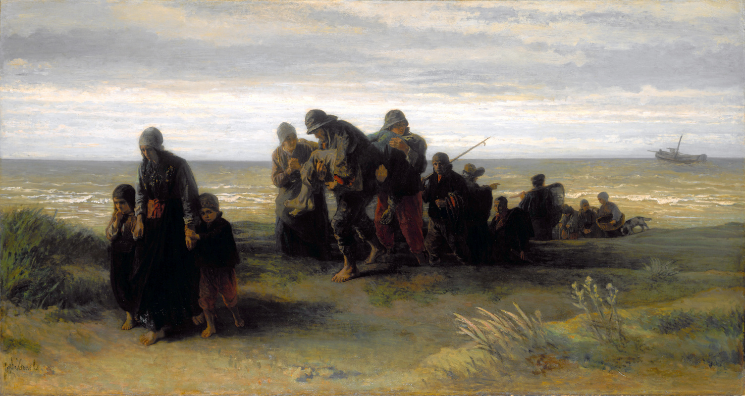 Утопленник в деревне картина