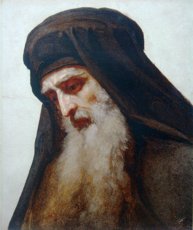 Ivan Nikolayevich Kramskoy. The head monk (the Head of a man. Head of an Apostle)