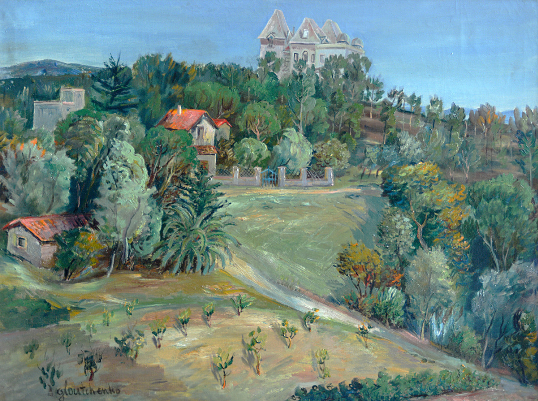 Nikolay Petrovich Glushchenko. Provencal landscape