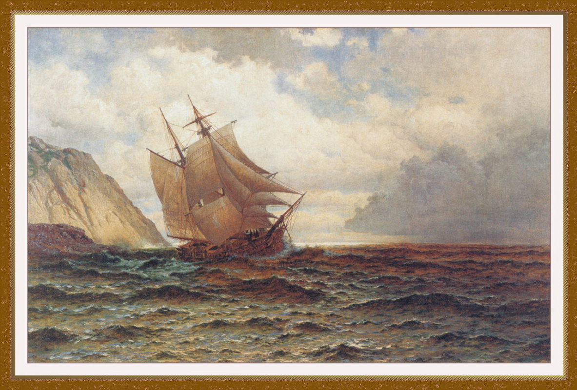 Картины Романтизм корабль
