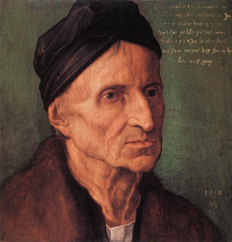 Albrecht Dürer. Portrait Of Michael Wohlgemuth