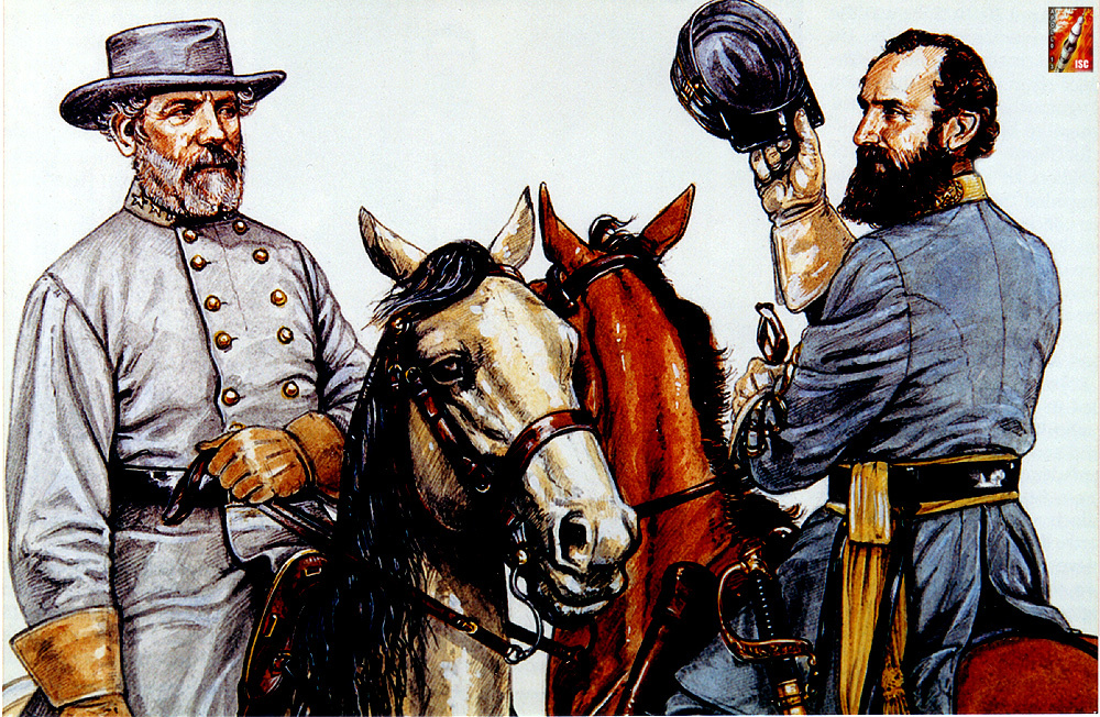 Gettysburg. General Lee, General Stuart