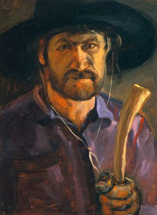 Yuri Vitalievich Alekseev. Self-portrait