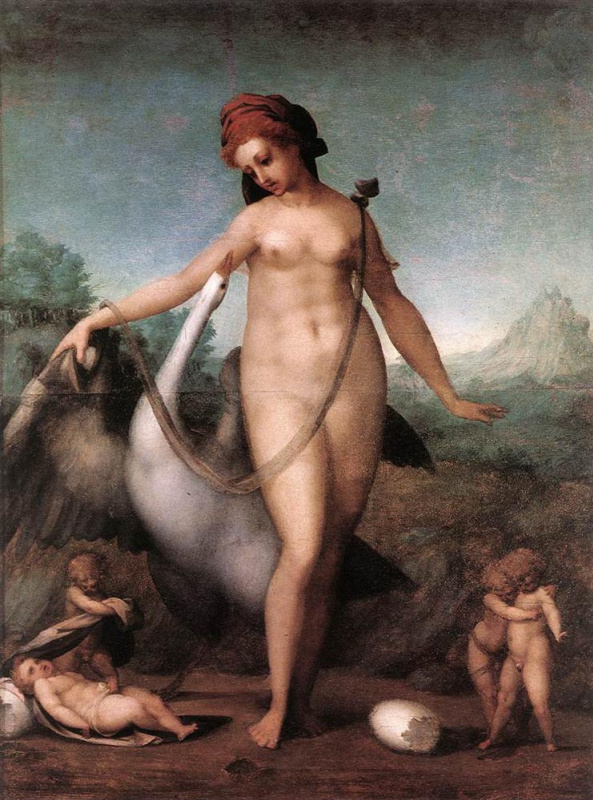 Jacopo Pontormo. Ice and swan