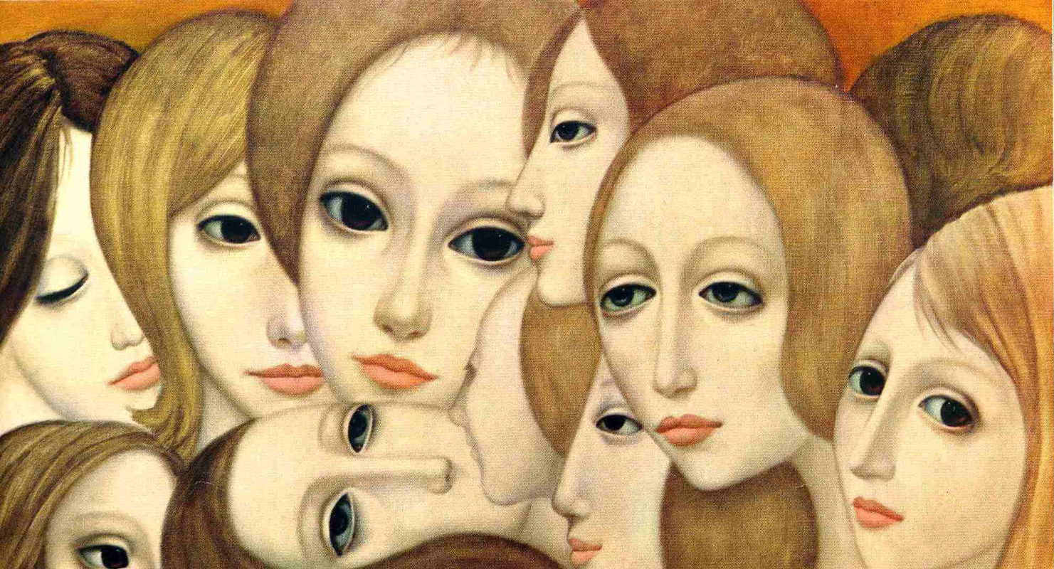 Margaret Kin. Faces of women