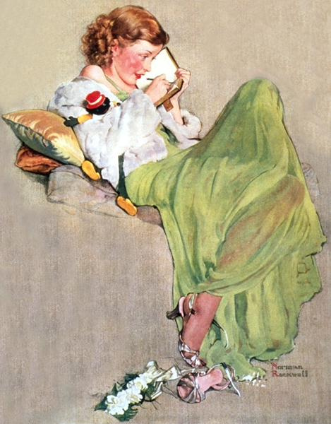 Norman Rockwell. Diary. Cover of "The Saturday Evening Post" (June 17, 1933)