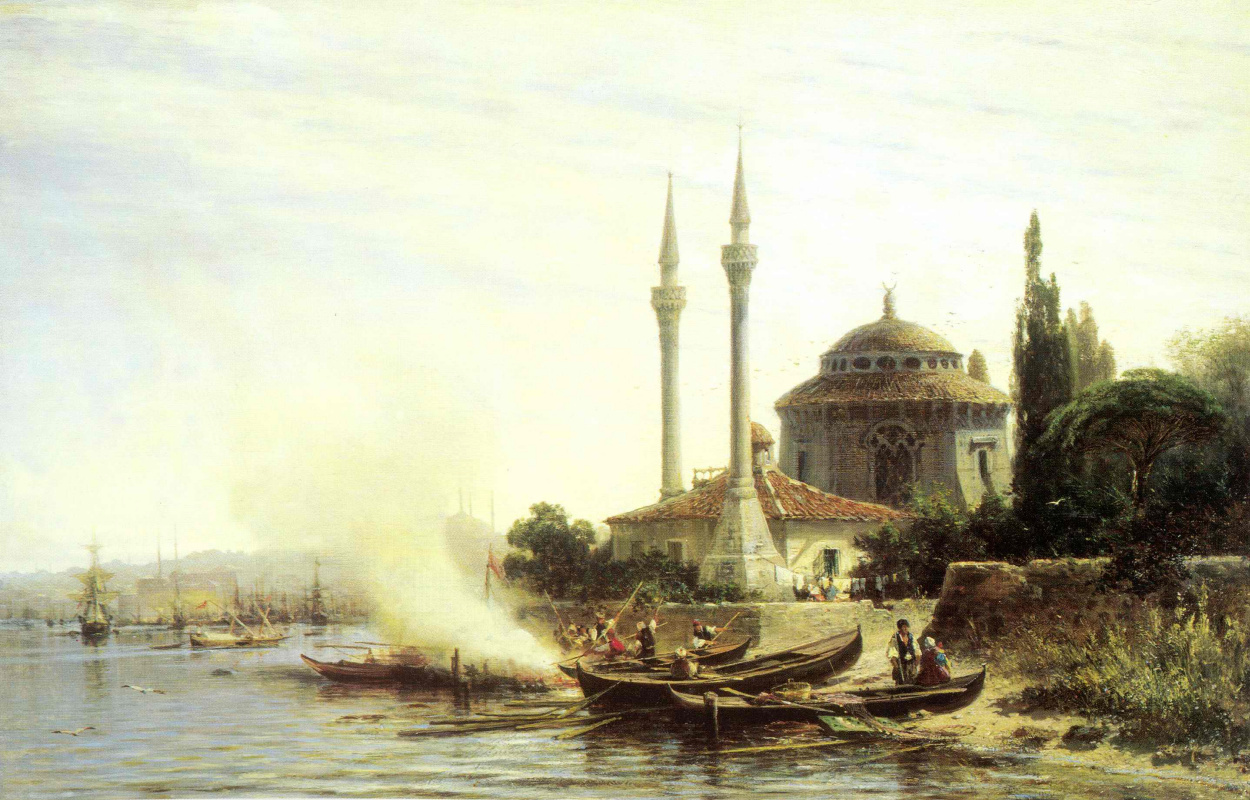 Alexey Petrovich Bogolyubov. Golden Horn in Constantinople
