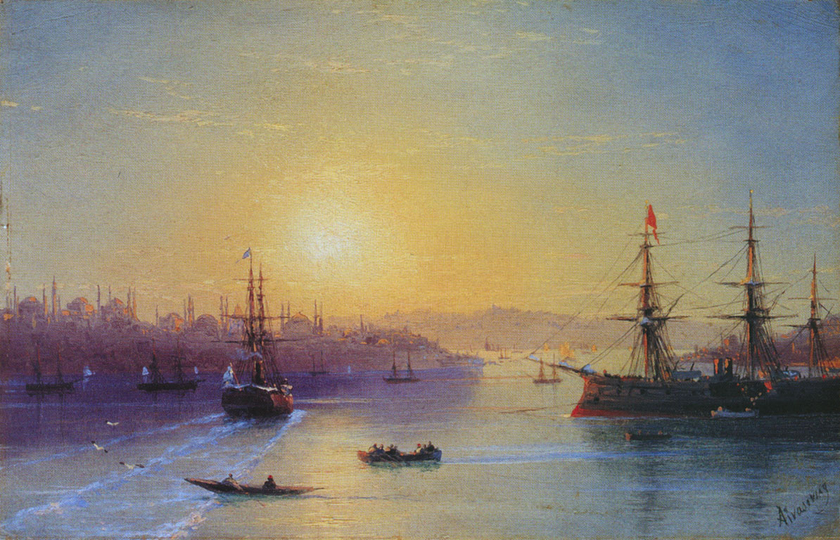 Ivan Aivazovsky. View Of Constantinople