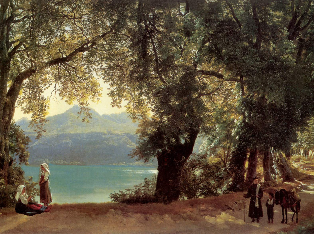 Sylvester Feodosievich Shchedrin. Lake Albano, near Rome