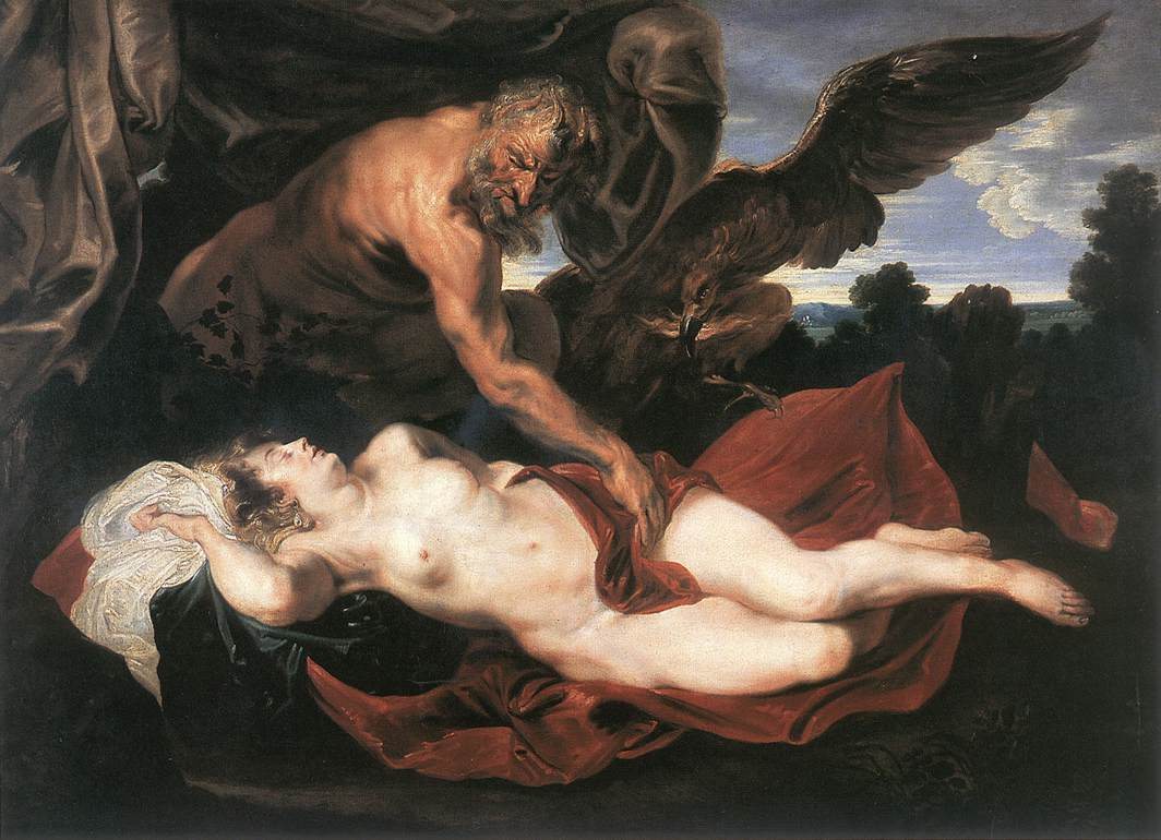 Anthony van Dyck. Jupiter and Antiope