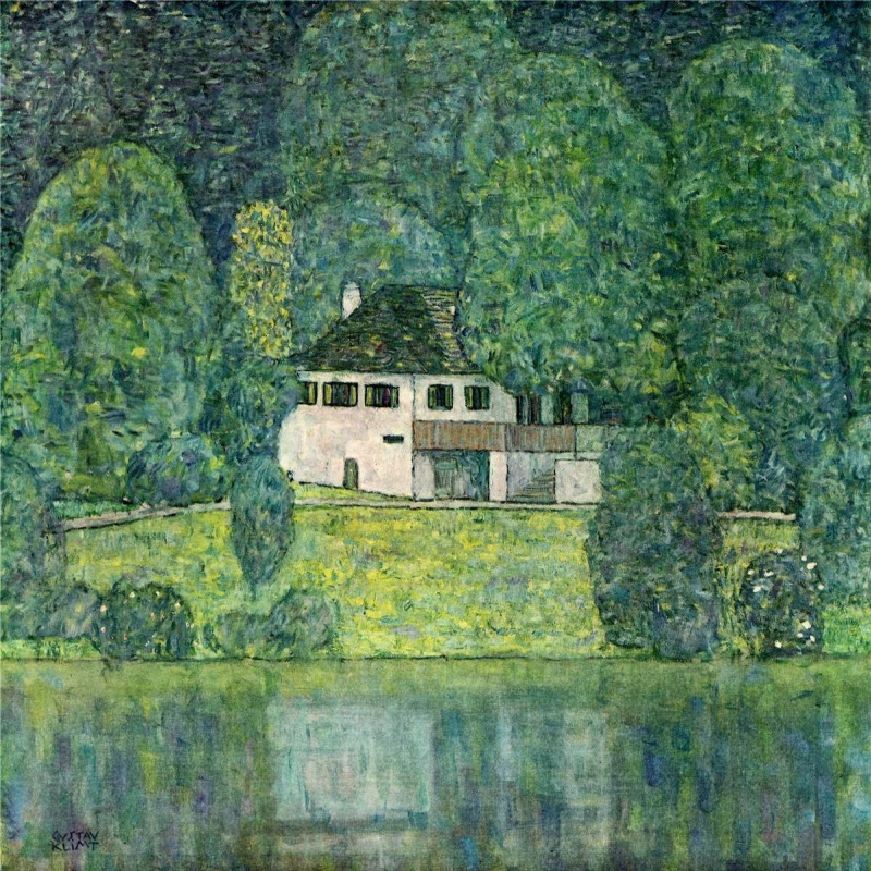 Густав Климт. Литцельберг на озере Аттерзее