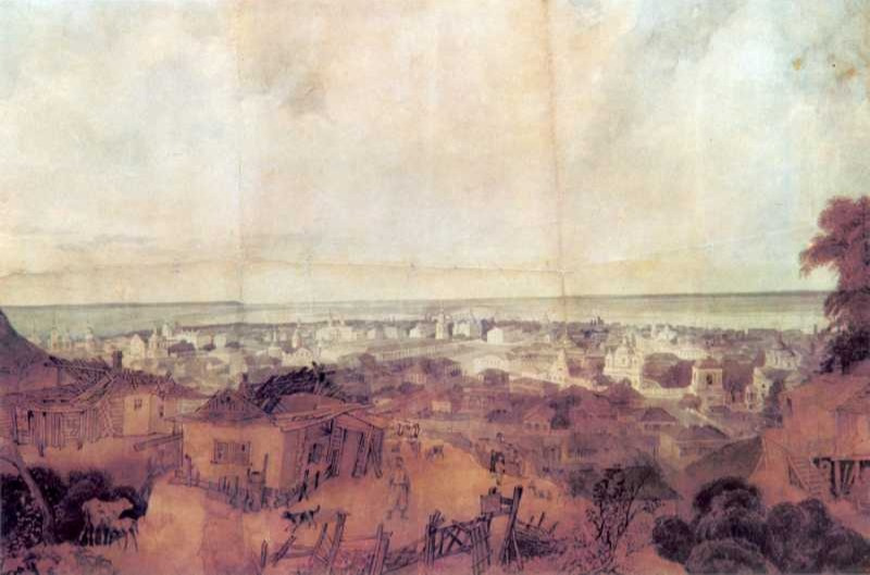 Mikhail Makarovich Sazhin. Panorama of Podol