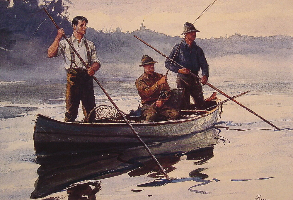 Как борода ловит рыбу. Рыбак живопись. Рыбак в лодке. Рыбак в лодке живопись. Человек в лодке.