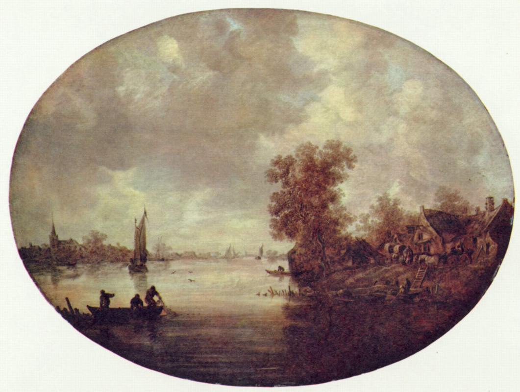 Jan van Goyen. Summer on the river