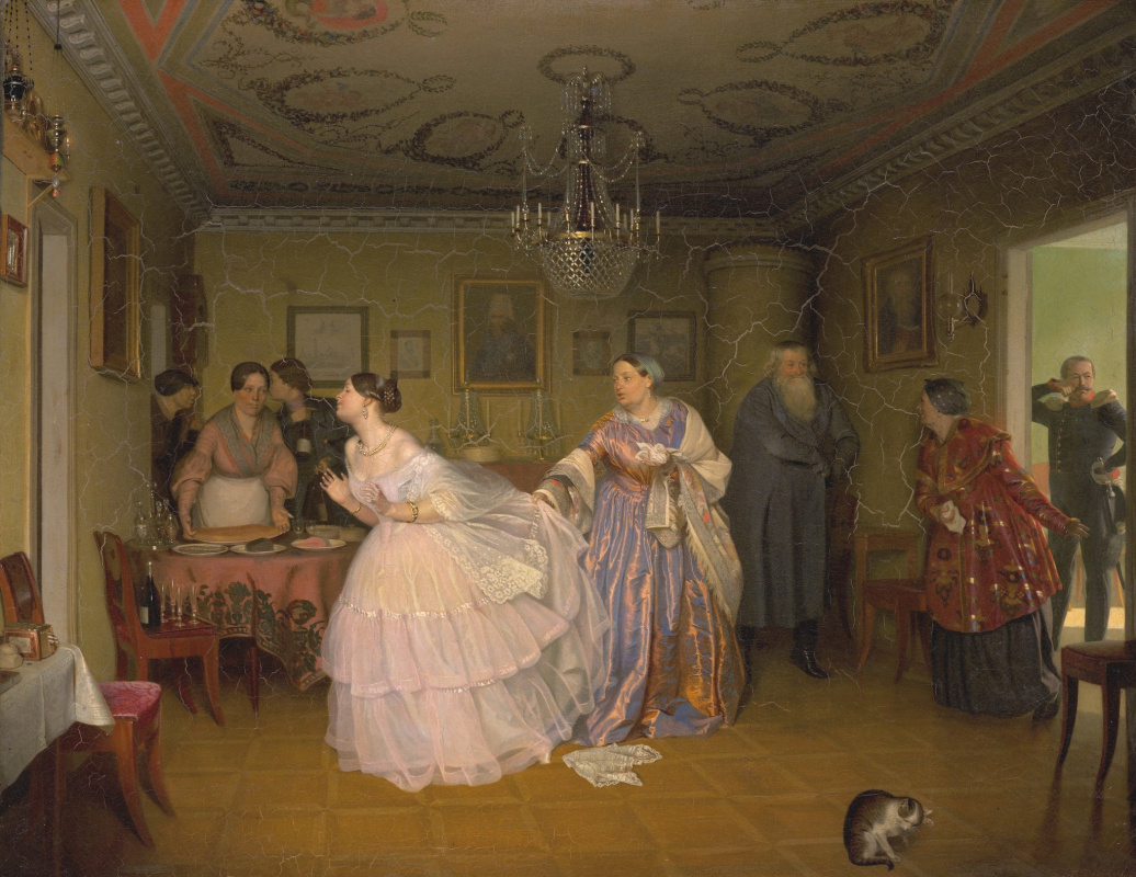 Pavel Andreevich Fedotov. Matchmaking major