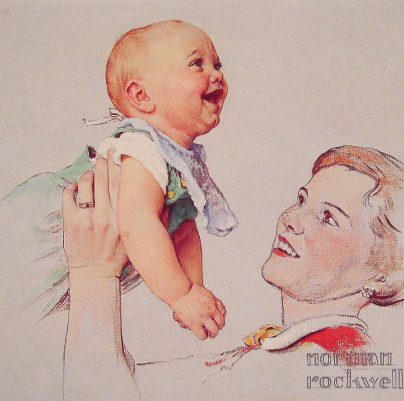Norman Rockwell. Delight