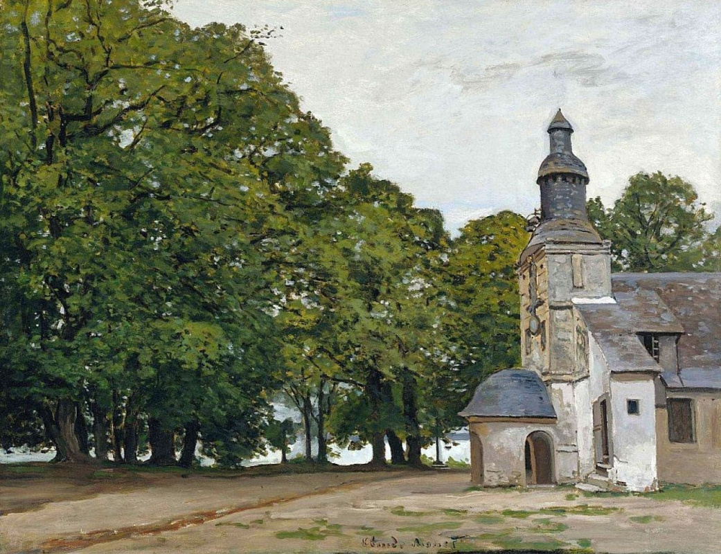Клод Моне. Церковь Нотр-Дам-де-Грас в Онфлёре