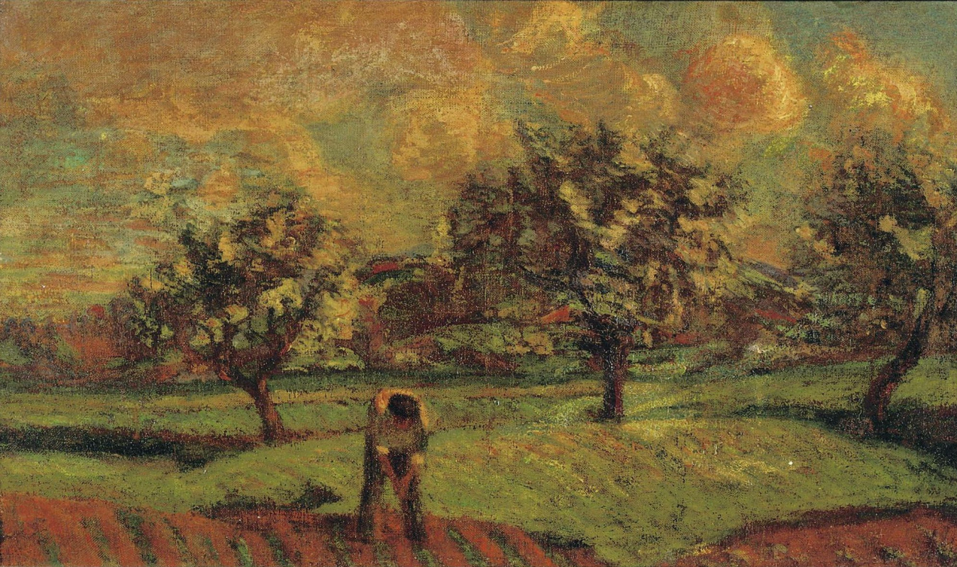 Armand Guillaumin. Landscape in the Ile-de-France