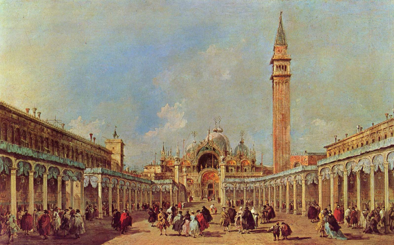 Francesco Guardi. Piazza San Marco