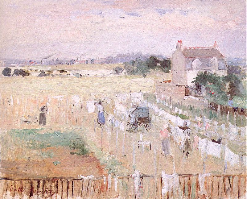Berthe Morisot. Clean linen