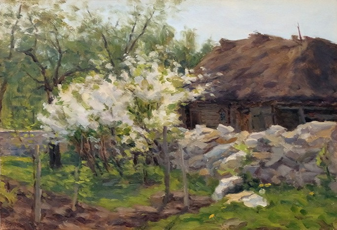 Nikolai Vasilievich Meshcherin (1864-1916). Cherry blossom