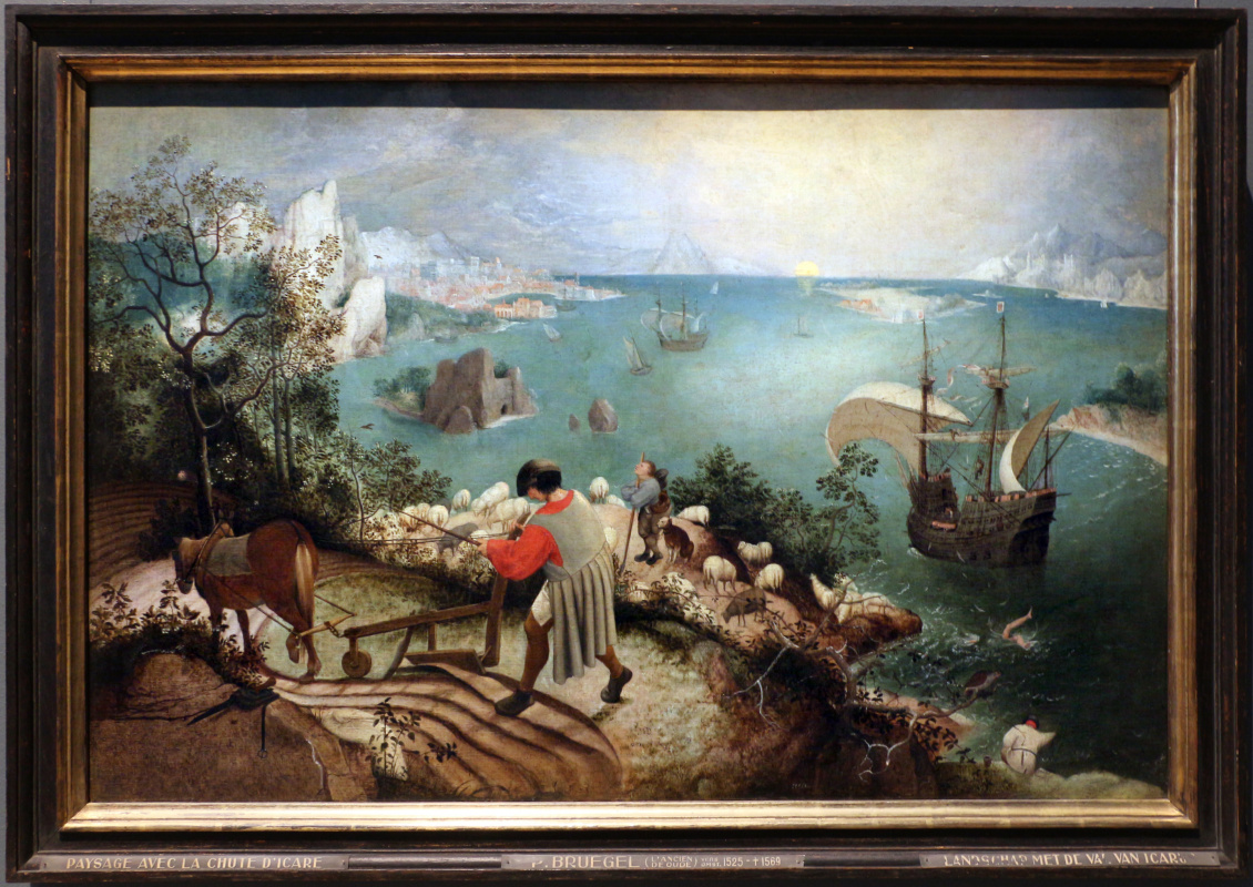 Landscape with the fall of Icarus
