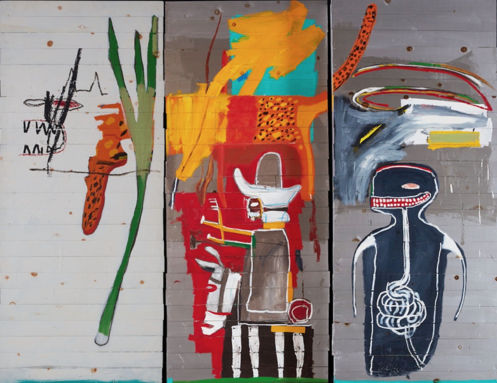 Untitled, 1985, 275×217 cm by Jean-Michel Basquiat: History, Analysis   Facts | Arthive