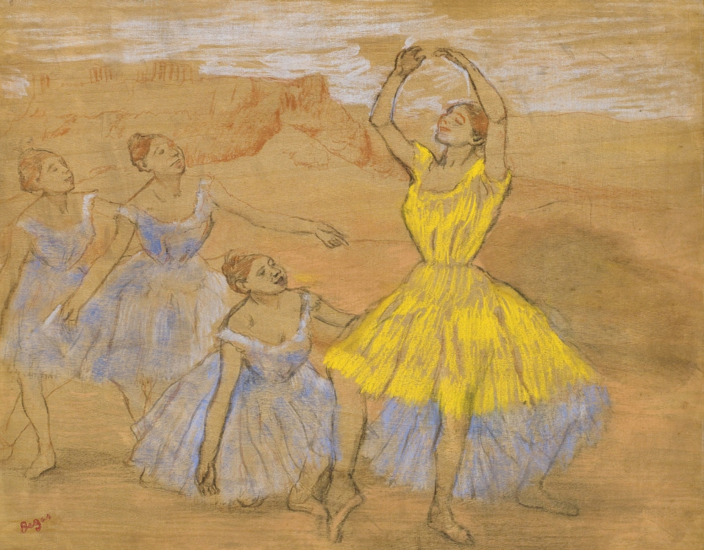 Картины Эдгара Дега балерины примы