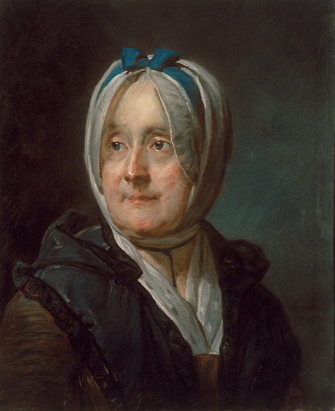 Jean Baptiste Simeon Chardin. Portrait of Madame Chardin