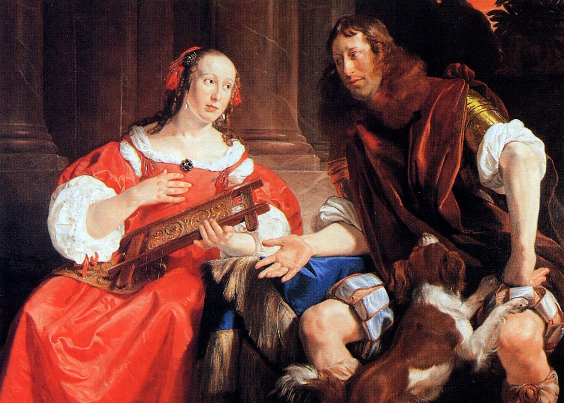 Jean de Bry. Odysseus and Penelope