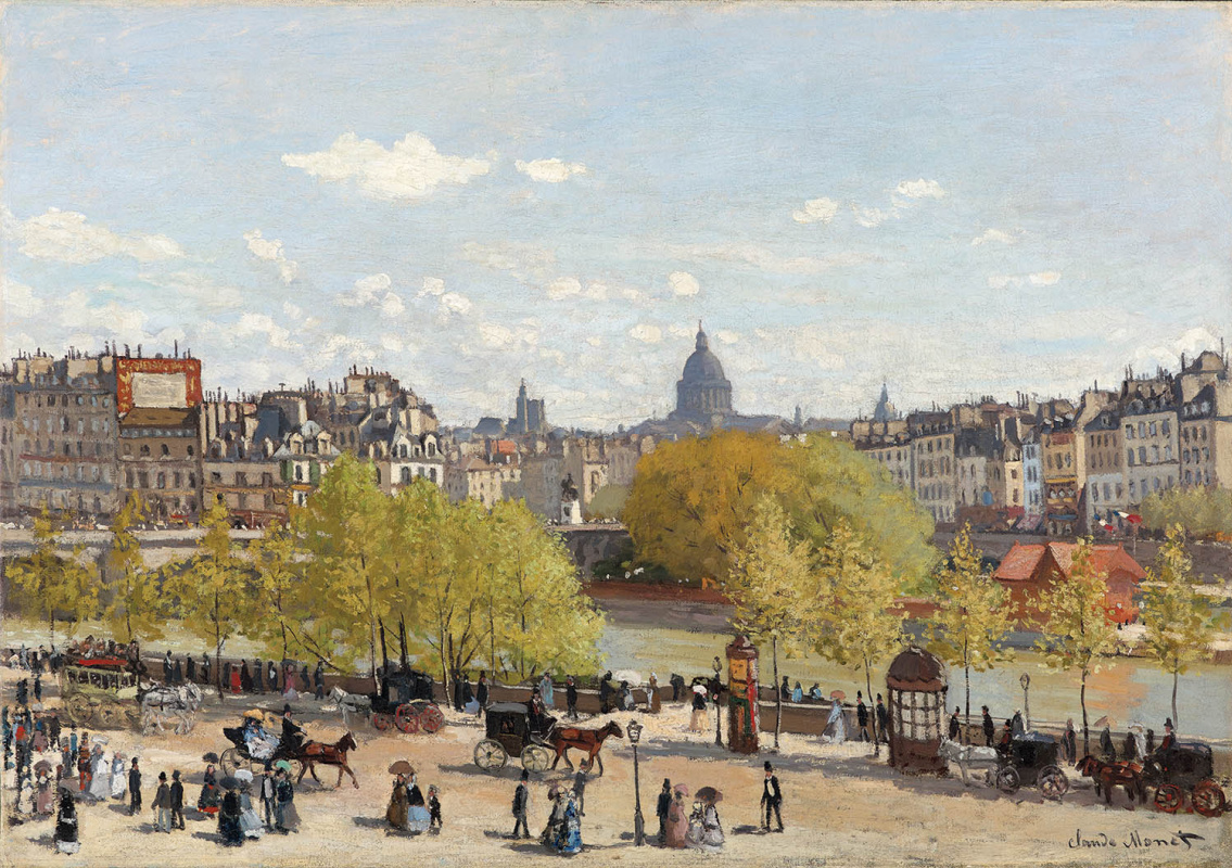 Promenade at the Louvre