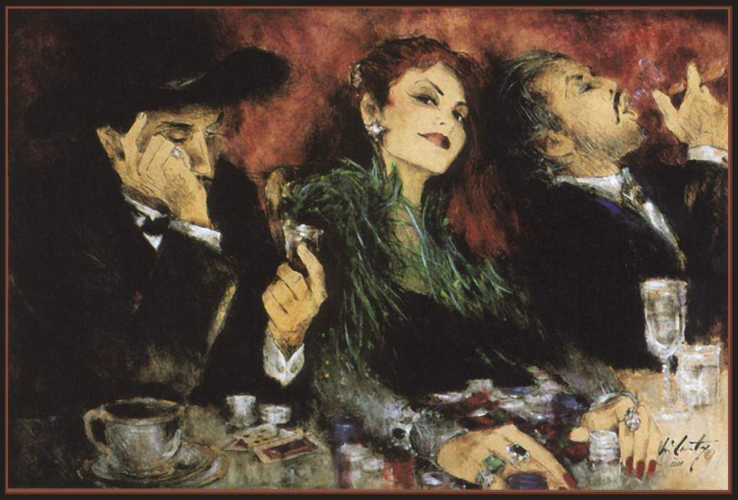 Ray McCarthy. The lady in the company of two men
