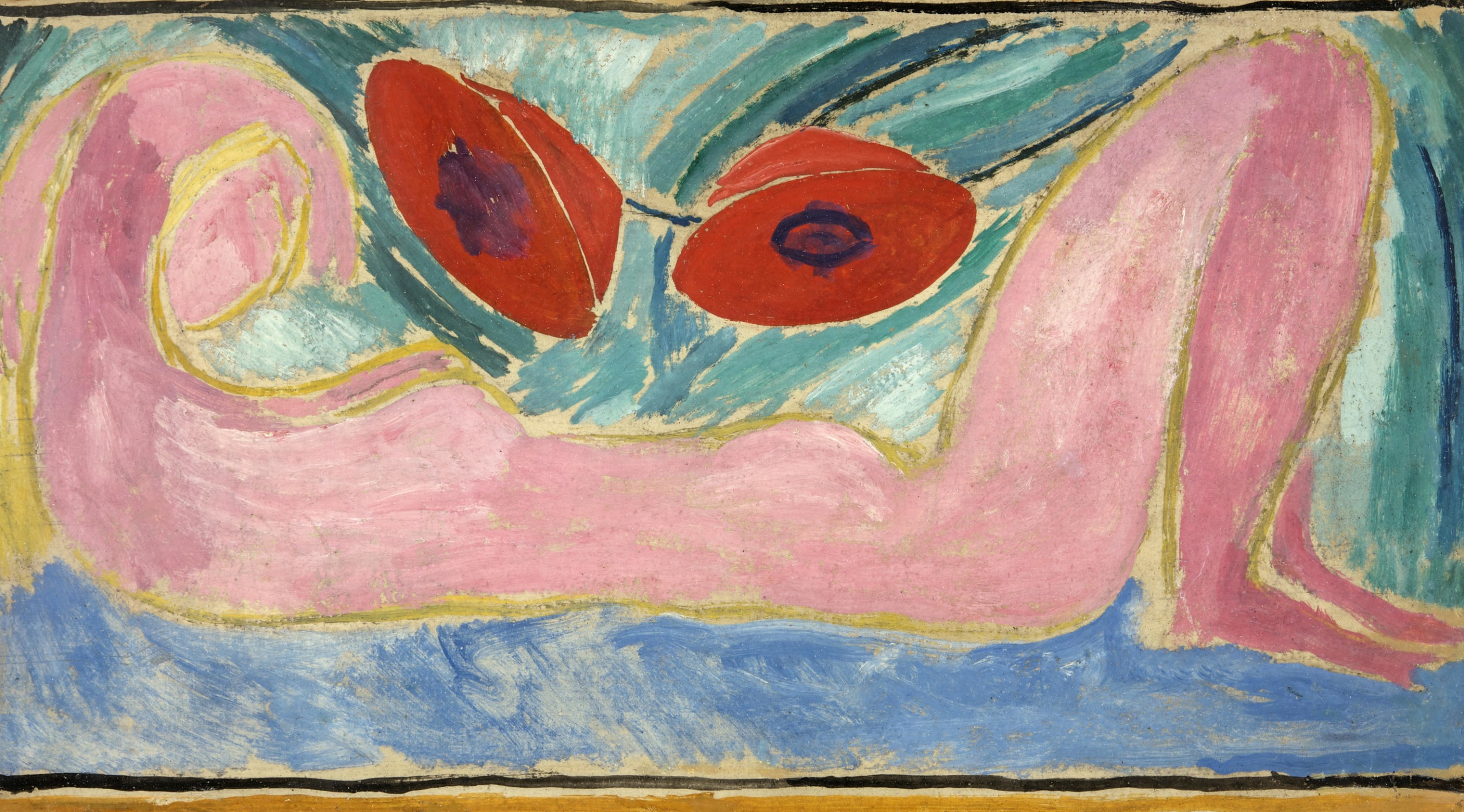 Nude with raised arm by Vanessa Bell on artnet