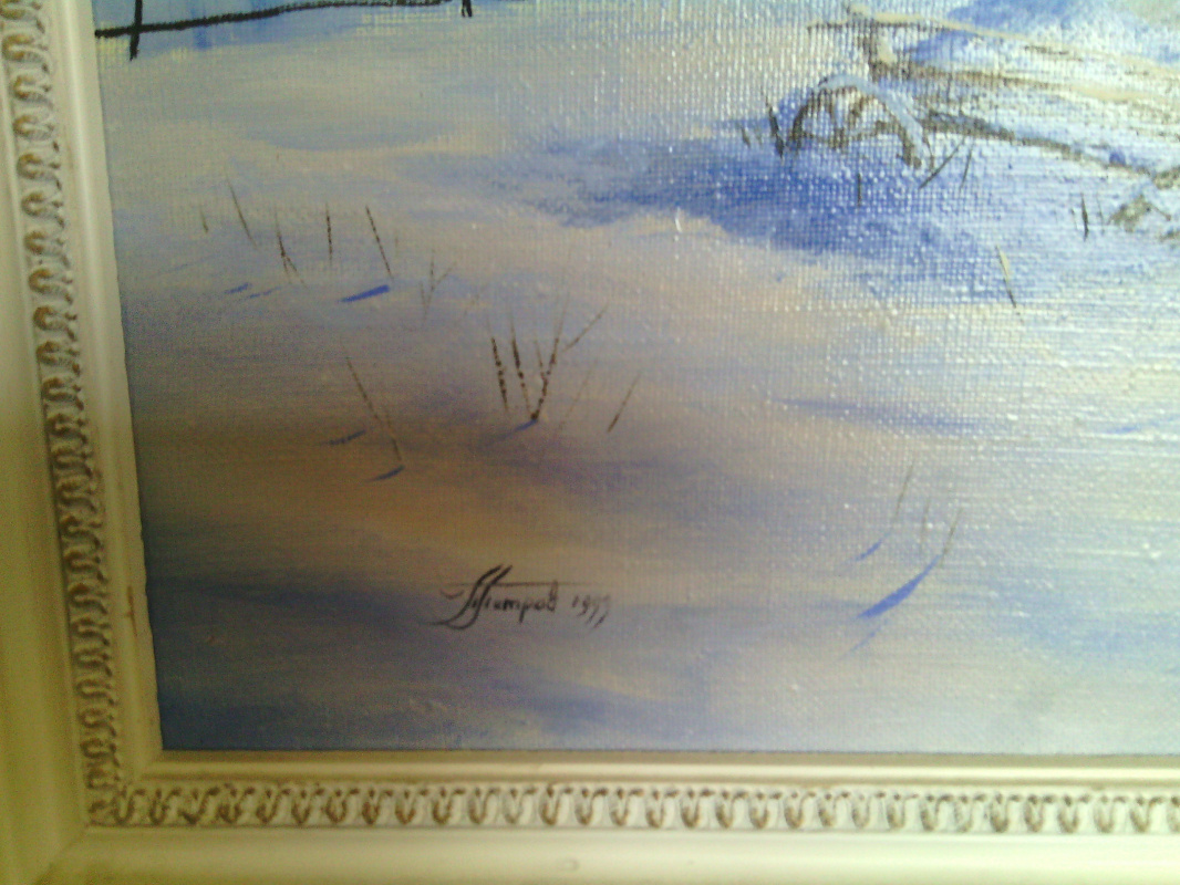 Winter landscape, untitled