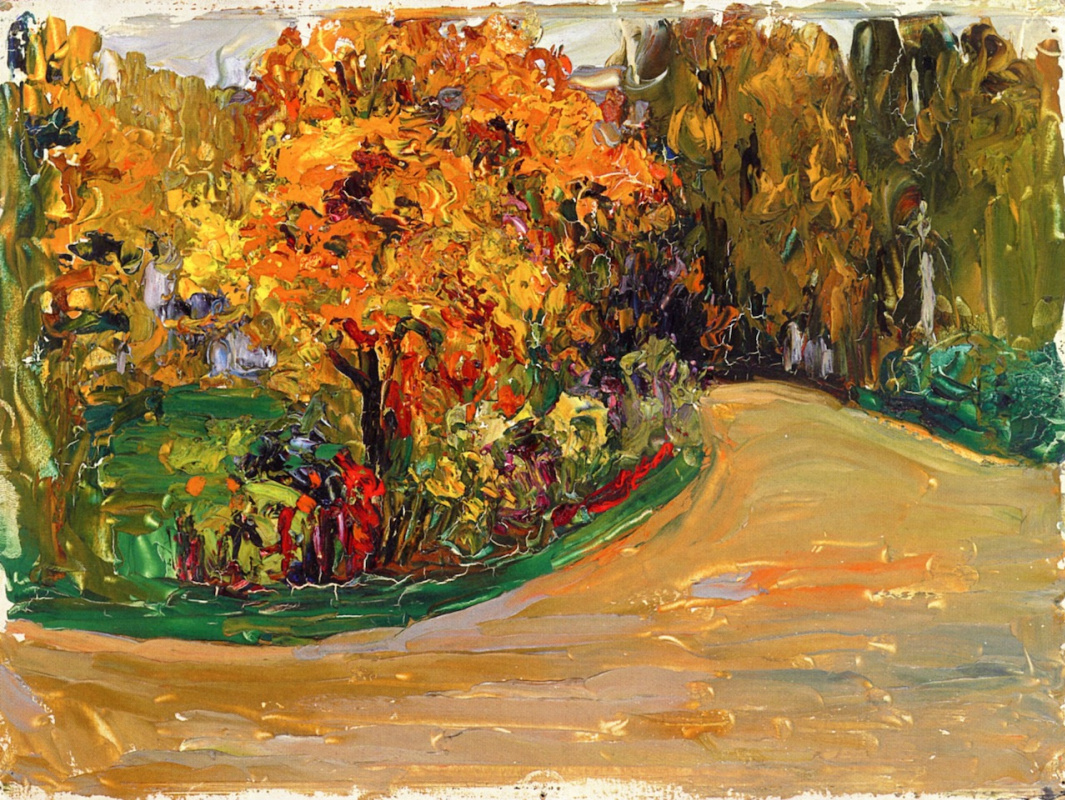Wassily Kandinsky. Park in the autumn