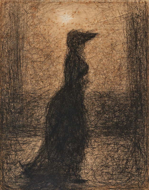 Georges Seurat. Strolling Woman