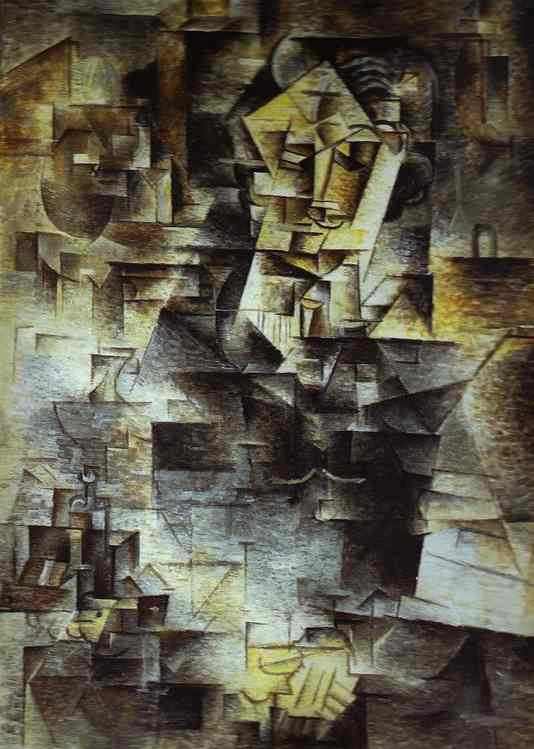Pablo Picasso. Portrait Of Daniel Henri Kahnweiler