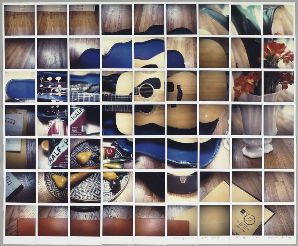David Hockney. Still life with blue guitar